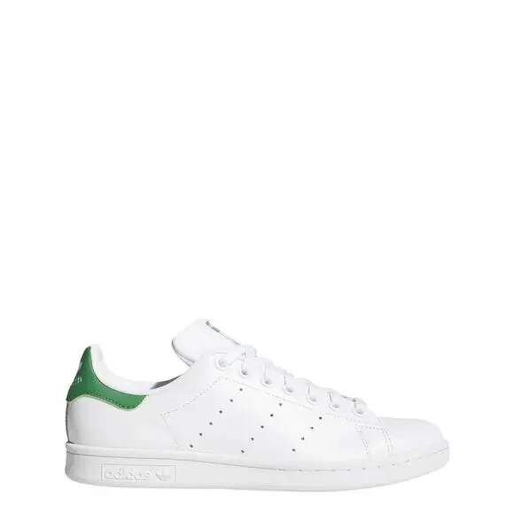 NWT adidas Stan Smith Footwear White/Green Classic Leather Sneakers Size 10.5